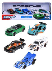 Majorette Ready for the Ride? kisautó ajándékszett - Porsche fém kisautók (5 db, 1: 64) (8502105002)