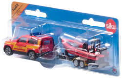 SIKU 1608 játékautó - Land Rover Defender hajóval (16488)