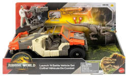 Mattel Jurassic World: Újjászületés Kilövős harci jármű játékszett (JGB59)
