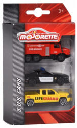 Majorette S. O. S autó készlet - Angol feliratos járművek (212057261_2)