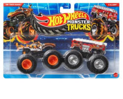Mattel Monster Trucks Demolition Doubles - Tiger Shark vs 5 Alarm (FYJ64_JCC76)