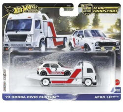 Mattel Premium Team Transport - '73 Honda Civic Custom Aero Lift (FLF56_JBM36)