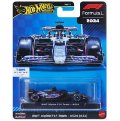 Mattel Premium F1 2024 fém kisautó - BWT Alpine F1 Team A524 - No. 31 (1: 64) (HRV11_JBM09)