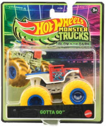 Mattel Monster Trucks Glow in the Dark sötétben világító játékautó - Gotta Go (1: 64) (JFX08_JCG69)