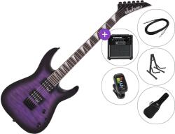Jackson JS Series Dinky Arch Top JS32Q DKA HT AH SET 2 Transparent Purple Burst Elektromos gitár