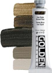 Golden Artist Colors Heavy Body Akril festék Van Dyke Brown Hue 59 ml 1 db (0001462-2)