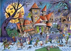 Cobble Hill 47017 - Haunted House - 350 db-os puzzle (47017)
