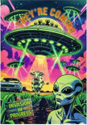 Trefl 12129 - Hall of Horror - UFO - 1000 db-os Premium Plus puzzle (12129)