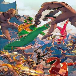 Trefl 99212 - Power Rangers - Harc közben - 1000 db-os puzzle (99212)