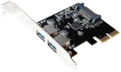 LogiLink PC0080 PCIe - 2x USB Port bővítő (PC0080) (PC0080)