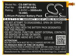Cameron Sino CS-SMT561SL Akku - Samsung Galaxy Tab E 9.6 3G (SM-T561), Lítium-polimer, 5000 mAh