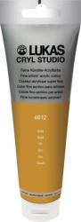 LUKAS Cryl Studio Plastic Tube Akril festék Gold 125 ml 1 db (746120012)