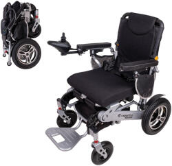 inSPORTline Elektromos kerekesszék inSPORTline Hawkie II 700W, összecsukható, 6 km/h, kivehető akkumulátor, lábtartó zöld (28888-2)