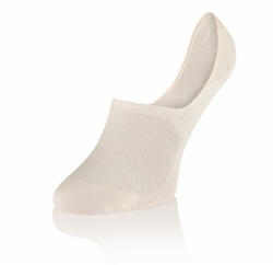 Brubeck Merinó zokni Brubeck, varrásmentes kialakítás, légáteresztő felsőrész, antibakteriális tulajdonságok krémszínű 44/46