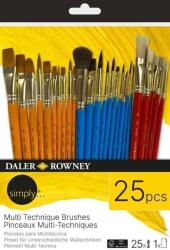 Daler-Rowney Simply Ecsetkészlet 25 db (216720025)