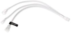 Alphacool 18726 4-Pin - 3x 4-Pin PWM Y-Splitter (Fehér) - 30cm (18726) (18726)