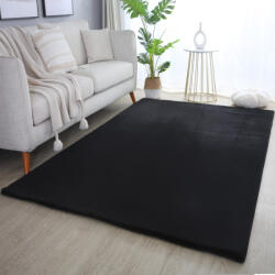 My carpet company My Carpet Company Pouffy 5100 Black 200x200 Kör Szőnyeg