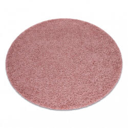 My carpet company kft My Carpet Company Soffi Kör Shaggy 2 cm Rózsaszín Kör 100 cm Szőnyeg