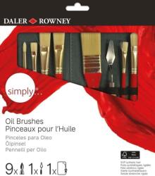 Daler-Rowney Simply Ecsetkészlet 10 db (216646010)