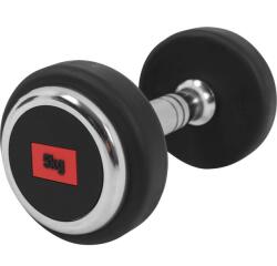 Gorilla Sports Öntöttvas gumírozott egykezes súlyzó 5 kg (100780-00008-0010) - kokiskashop