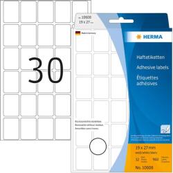 HERMA Vielzwecketiketten weiß 19x27 mm ablösbar 960 St. (10608) (10608)
