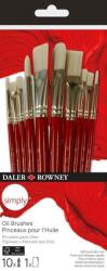 Daler-Rowney Simply Комплект четки 10 бр (216640110)