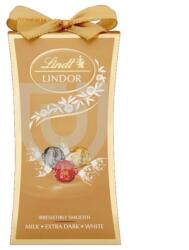 Lindt Csokoládé LINDT Lindor válogatás arany díszdobozban 75 g (C50199)