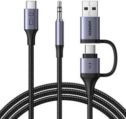 UGREEN CM772 hangkártya, USB-C 3, 5 mm-es + USB-C/A-ra (45009) - dellaprint