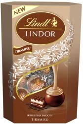 Lindt Csokoládé LINDT Lindor Tiramisu tejcsokoládé golyók díszdobozban 200 g - vectraline