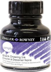 Daler Rowney Simply Cerneală acrilică Black 29, 5 ml 1 buc (164029028)
