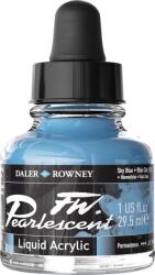 Daler Rowney FW Pearlescent Cerneală acrilică Sky Blue 29, 5 ml 1 buc (603201130)