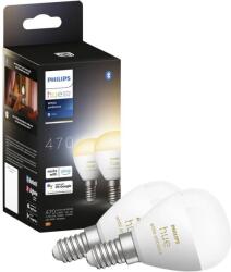 Philips Hue White ambience 8719514491168 intelligens fényerő szabályozás Intelligens izzó Bluetooth Fehér 5, 1 W (8719514491168) (8719514491168)