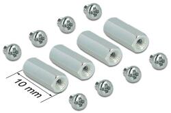 Delock Szerelőkészlet M2.5 távtartó hatszög belső/belső 10 mm-es Raspberry Pi-hez (18218) (delock18218) (delock18218)