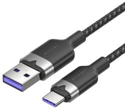 Vention USB 2.0 A - USB-C 6A Vention CTOBH 2M kábel (fekete) - dellaprint