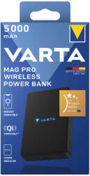 VARTA Mag Pro Wireless PowerBank vezeték nélküli külső akkumulátor 5.000mAh - 57903 (BLACK) (57903201111)