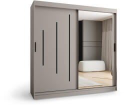  RUBINO Y2 ruhásszekrény 200x200x62 - kasmír (10000016791)