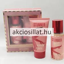 V.V.LOVE Stunner Pour Femme ajándékcsomag ( Testpermet 90ml + Testápoló 75ml )
