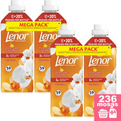 Lenor Gold Orchid & Vanilla Öblítő 4x1, 239 L 236 Mosás
