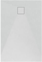 Welland kőhatású zuhanytálca szifonnal 90 x 130 cm - fehér (GT-13090SS)
