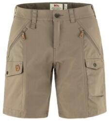 Fjällräven Nikka Shorts Curved Women Pantaloni scurți Suede Brown 42