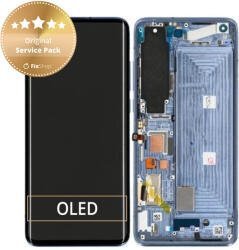 Xiaomi Mi 10 - Ecran LCD + Sticlă Tactilă + Ramă (Twilight Grey) - 56000500J200 Genuine Service Pack, Twilight Grey