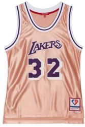 Mitchell & Ness NBA Los Angeles Lakers női mez Magic Johnson rózsaszín|sárga