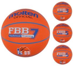 Molten Szórakoztató labda Molten FBB Technical Training 7 kék|narancssárga