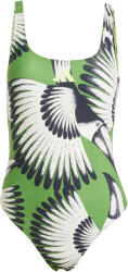Adidas Egyrészes fürdőruha női adidas Farm 3-Stripes 40 zöld