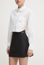 Calvin Klein Jeans szoknya fekete, mini, harang alakú, J20J225333 - fekete L