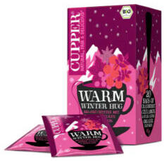 Cupper bio warm winter hug xmas limited edition téli bogyós gyümölcsös tea 40 g - menteskereso