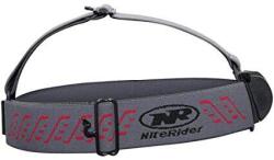 NITERIDER Rugalmas fejpánt tartóval Nite Rider fekete