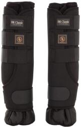 BR Zárt hátsó lábvédők lovak számára BR Equitation Classic L fekete