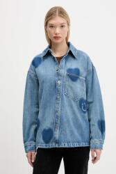 HUGO Blue farmering galléros, relaxed, 50544492 - kék M