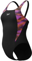 Speedo Egyrészes fürdőruha női Speedo Eco Hyperboom Splice Muscleb 42 fekete